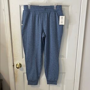 Athletic Works Blue Heather Jogger Sweatpants NWT